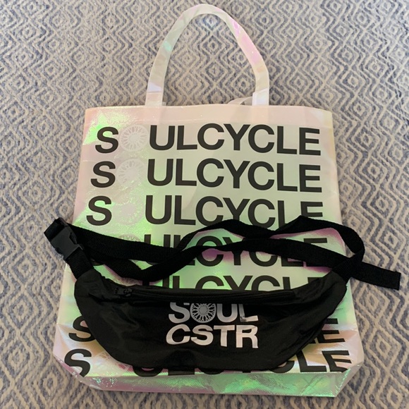 soulcycle Handbags - 2 SoulCycle Bags: Fanny Pack - CSTR and Shoulder Bag